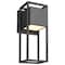 Nuvo Supreme 18W LED Medium Wall Lantern - Matte Black 62/1654 - alternate 3